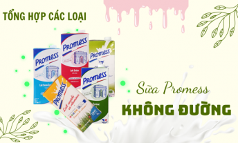 Sữa tươi Pháp Promess không đường