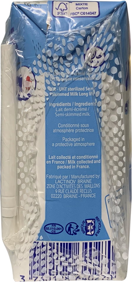 Sữa tươi Promess Pháp Ít béo hộp 200ml