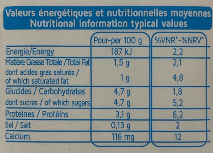 Sữa tươi Promess Pháp Ít béo hộp 1 Lít