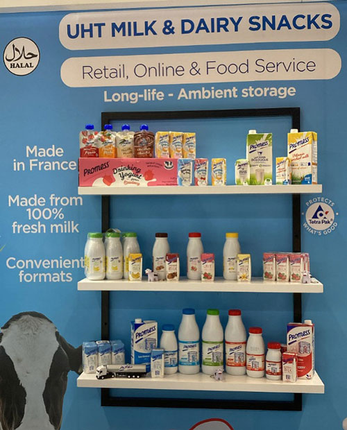 Sữa tươi Promess Pháp Ít béo hộp 200ml