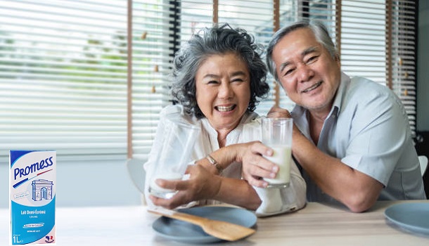 Sữa tươi Promess ít béo hộp 1 Lít