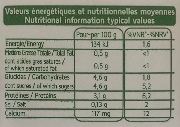 Sữa tươi Promess Pháp Không béo hộp 1 Lít