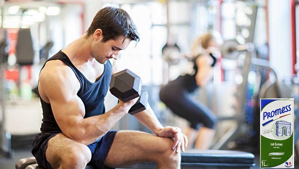 Sữa tươi Promess Pháp không béo hộp 1 Lít