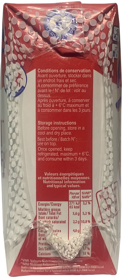 Sữa tươi Promess Pháp Nguyên kem hộp 200ml