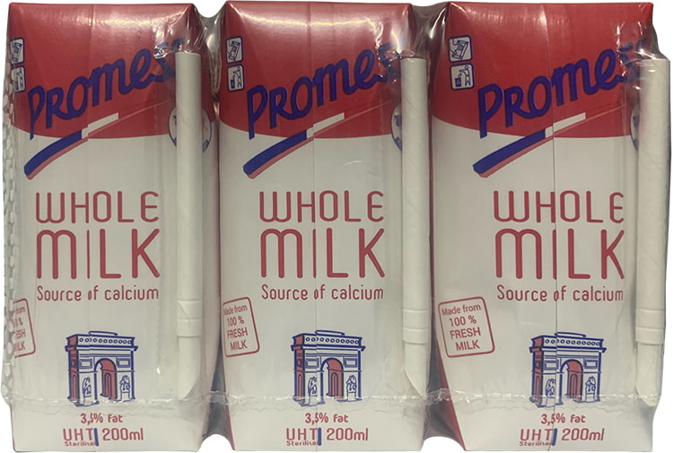 Sữa tươi Promess Pháp Nguyên kem hộp 200ml