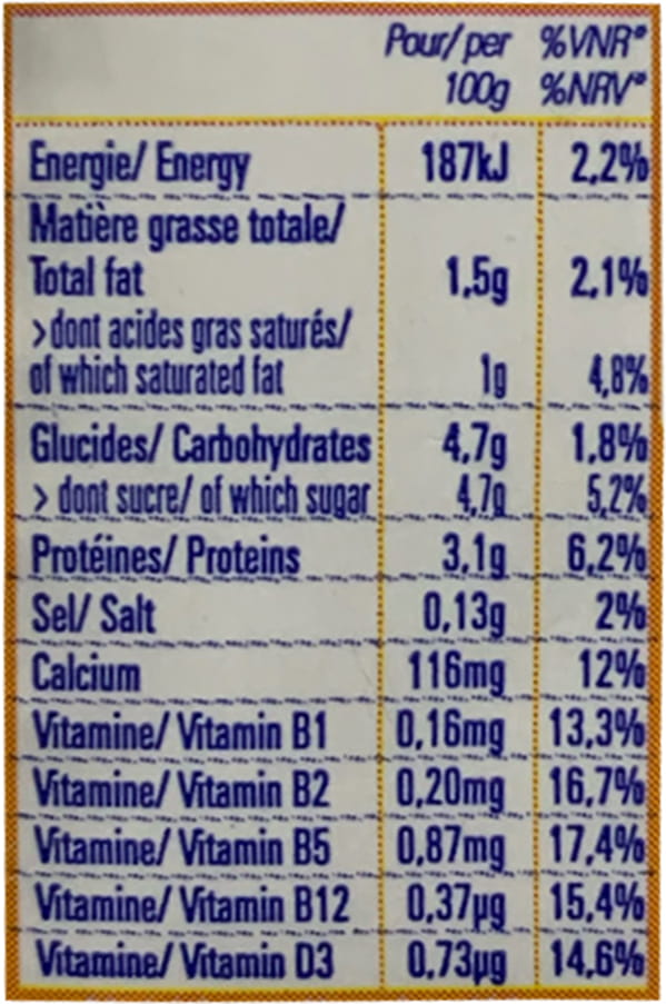 Sữa tươi Promess Pháp bổ sung Vitamin hộp 200ml