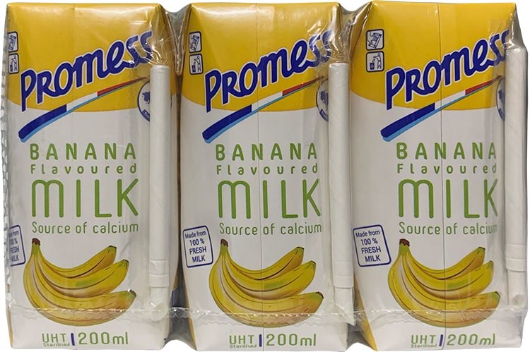 Sữa tươi Promess Pháp vị Chuối hộp 200ml