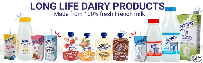 Sữa tươi Promess Pháp vị Chuối hộp 200ml