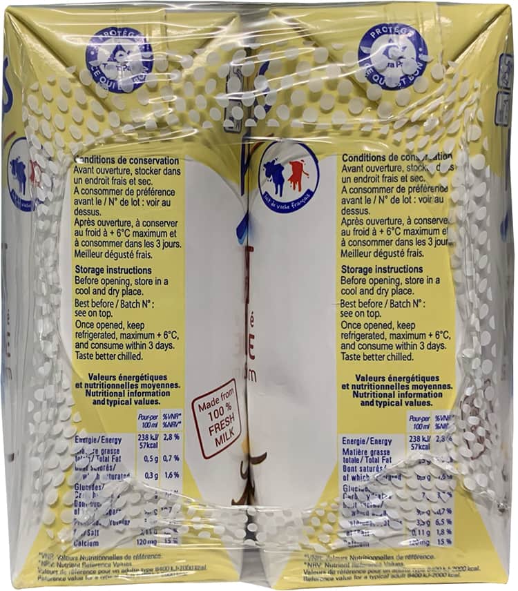 Sữa tươi Promess Pháp vị Vani hộp 200ml