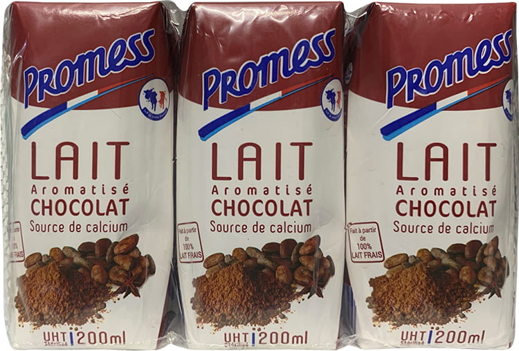 Sữa tươi Promess Pháp vị Socola hộp 200ml