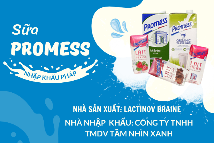 Sữa tươi Promess của nước nào