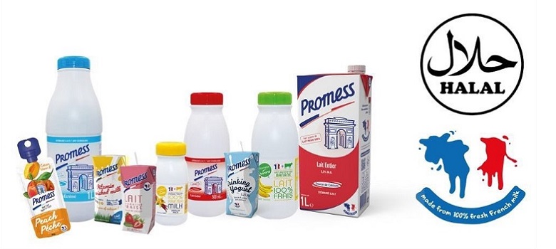 preview sữa tươi Promess pháp