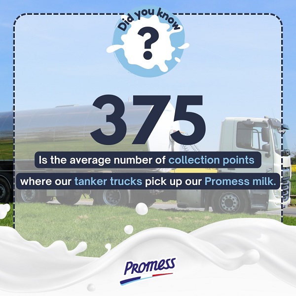 preview sữa tươi Promess pháp