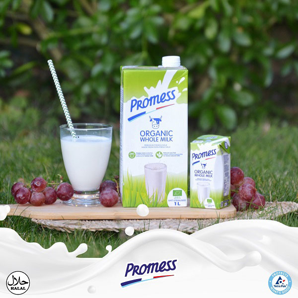 preview sữa tươi Promess pháp