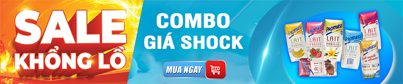 Chương trình khuyến mãi sữa Promess Pháp giá siêu hời