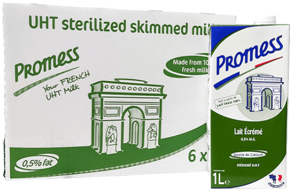 Sữa tươi Pháp Promess không đường